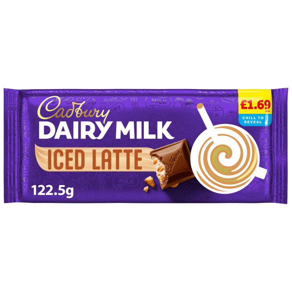 CADBURY BLOCKS DAIRY MILK ICED LATTE 17X122.5G £1.95