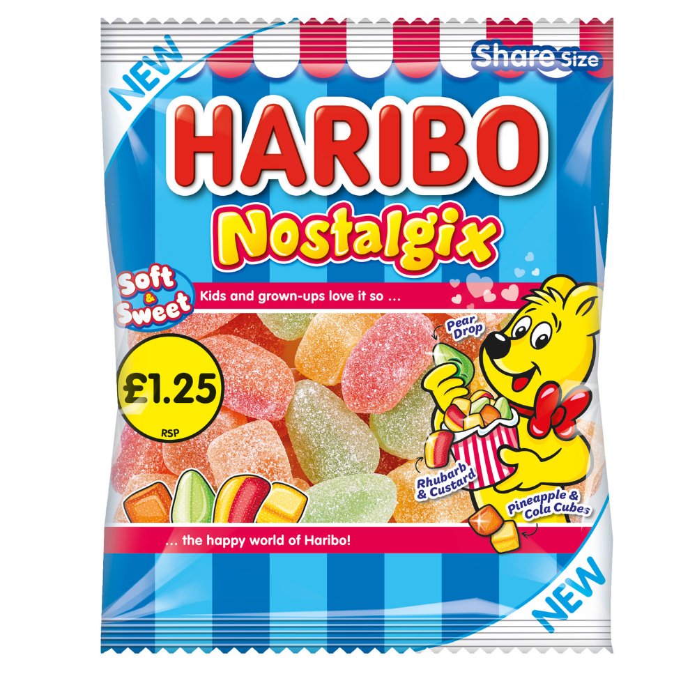 HARIBO NOSTALGIX 12X140G £1.25