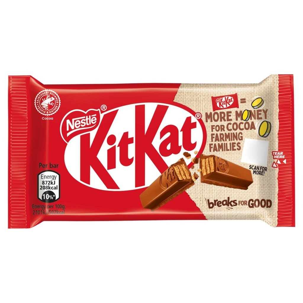 KITKAT STD BAR 4 FINGER MILK 24X41.5G