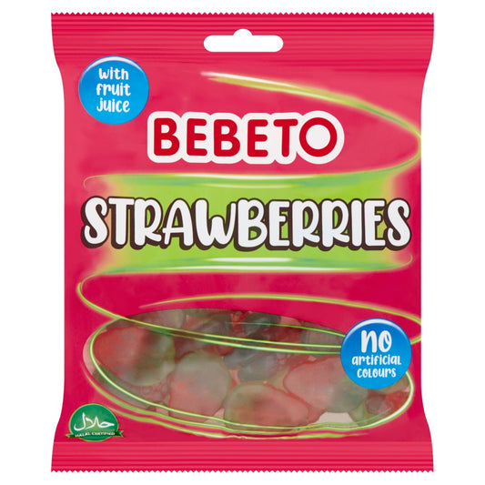 BEBETO 10X150G BAG STRAWBERRY £1