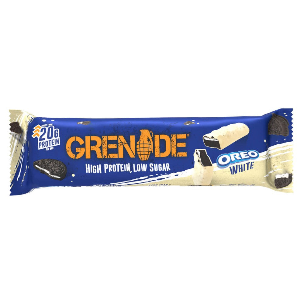 GRENADE  PROTEIN BAR OREO WHITE 12 x 60G