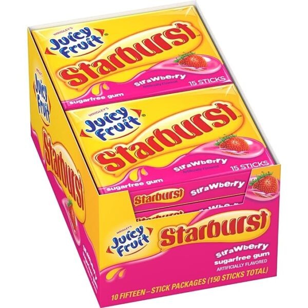JUICY FRUIT STRAWBERRY 30X10G