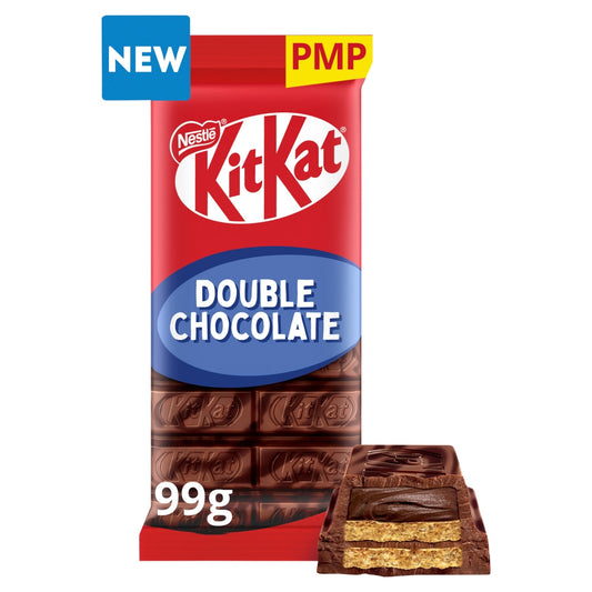 KITKAT BLOCK DOUBLE CHOCOLATE 15X99G £1.50