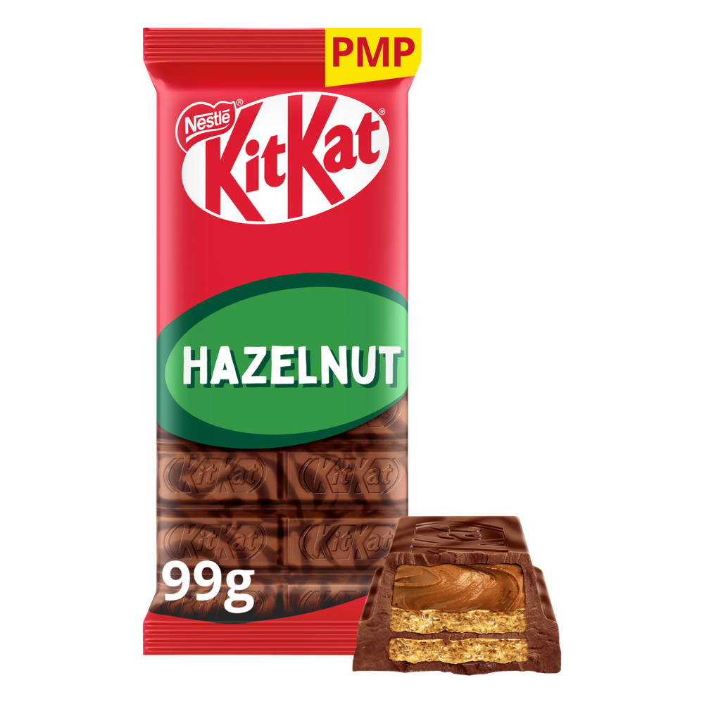 KITKAT BLOCK HAZELNUT 15X99G