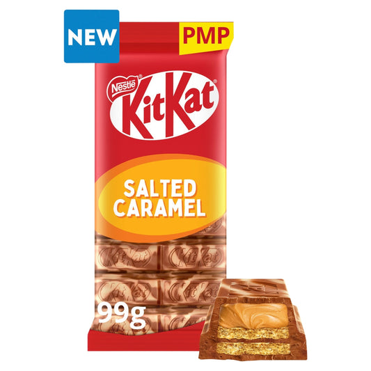 KITKAT BLOCK SALTED CARAMEL 15X99G £1.50