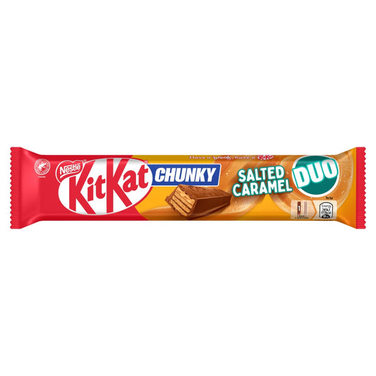 KITKAT DUO CHUNKY SALTED CARAMEL 24X68G