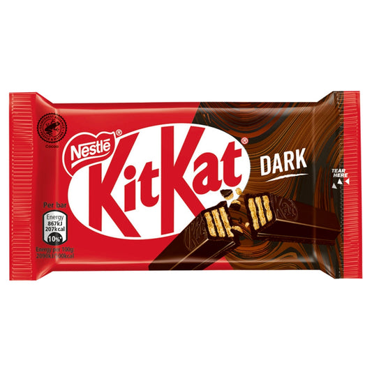 KITKAT STD BAR 4 FINGER DARK  24×41.5G