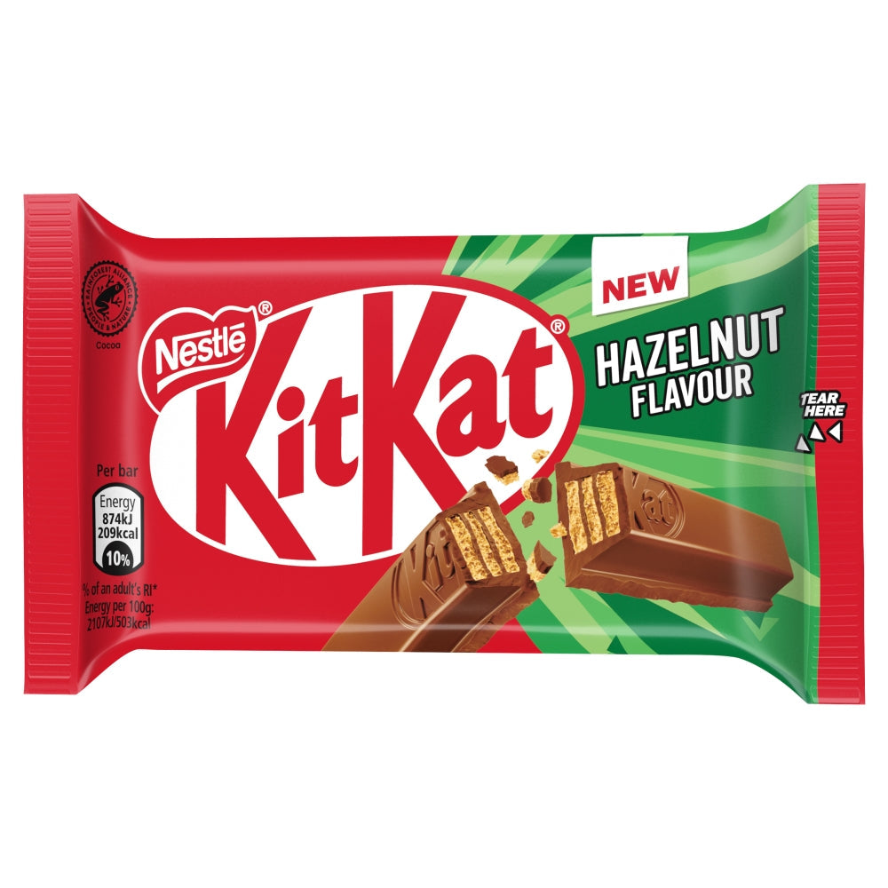 KITKAT STD BAR 4 FINGER HAZELNUT 24X41.5G