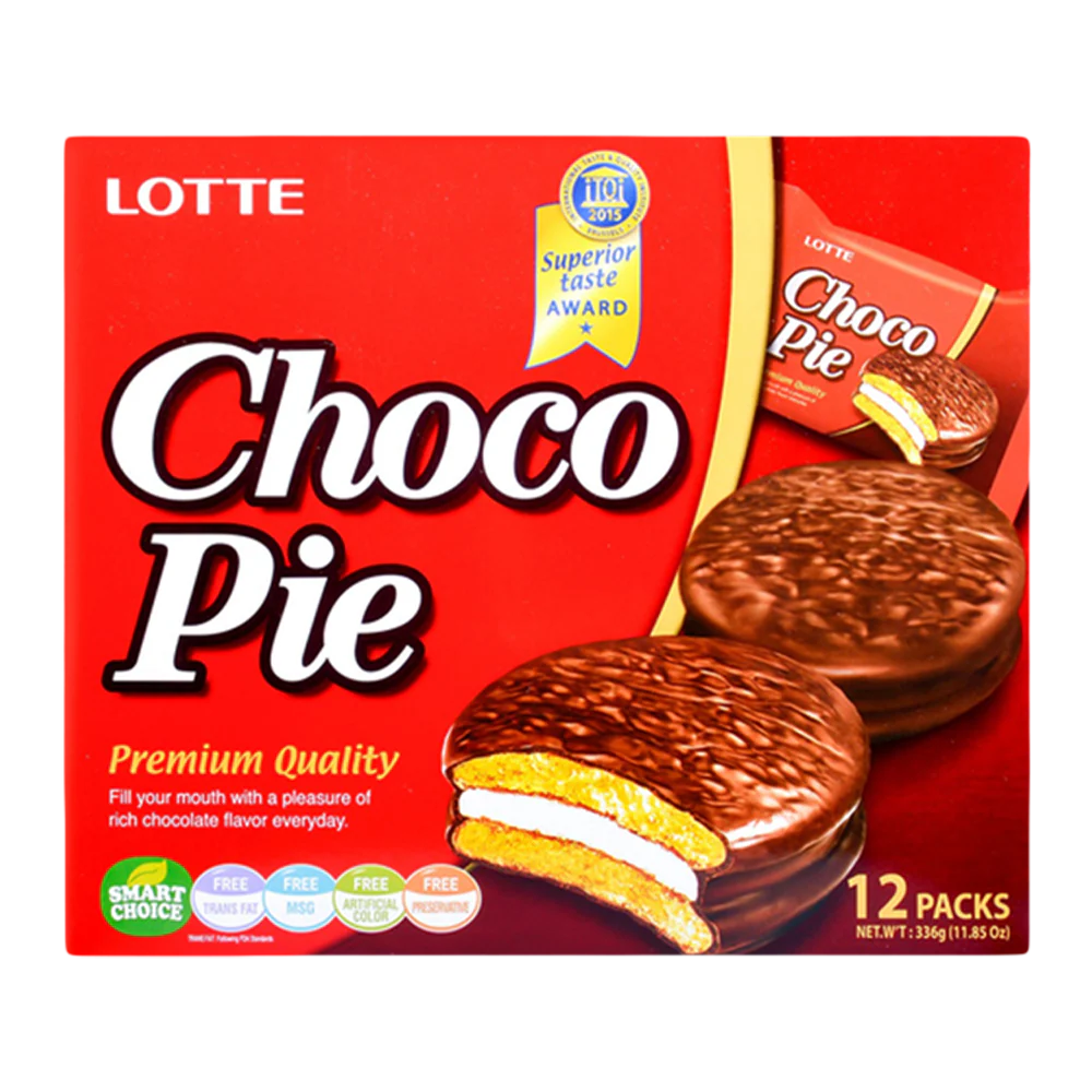 LOTTE CHOCO PIE 12 PCS